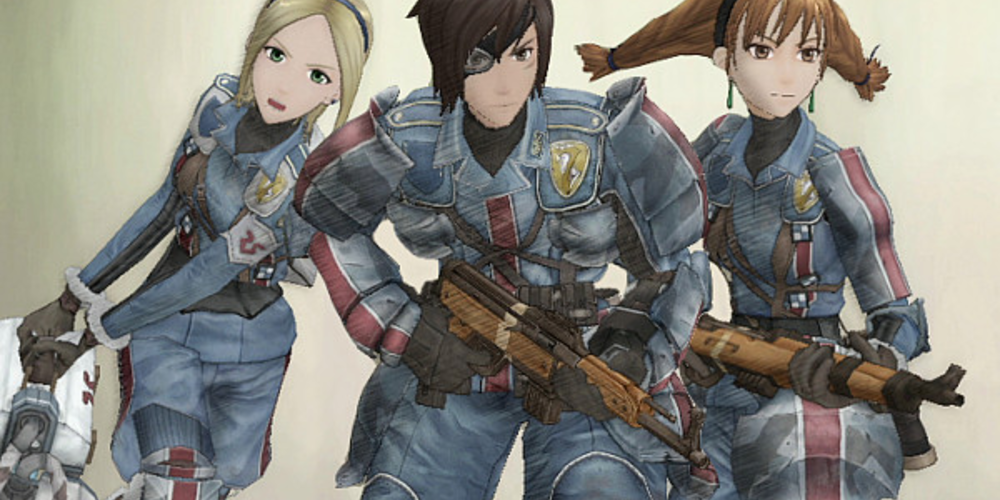 Valkyria Chronicles game heroes